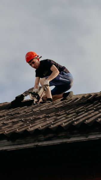 Roofer at work in Doncaster
